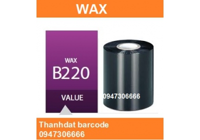 Mực in mã vạch WAX - B220 ( RIBBON B220)